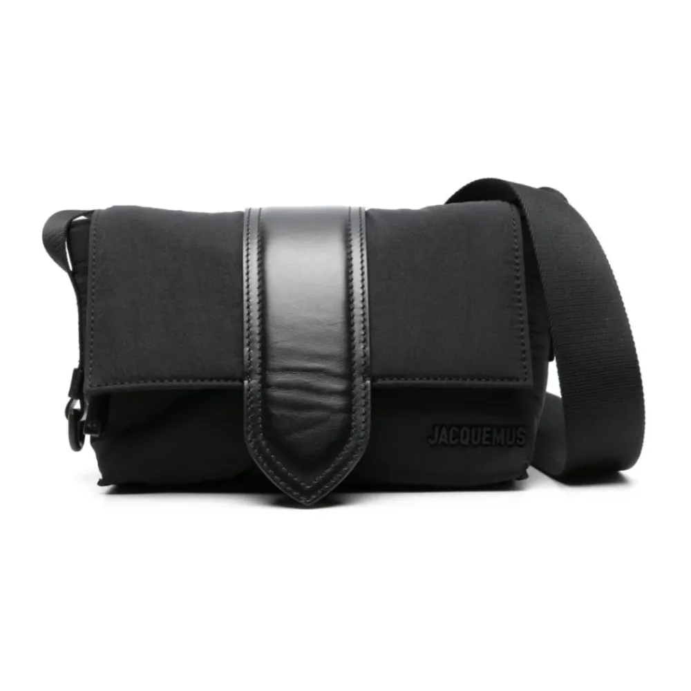 Heren Jacquemus Tassen^The small Bambino messenger bag