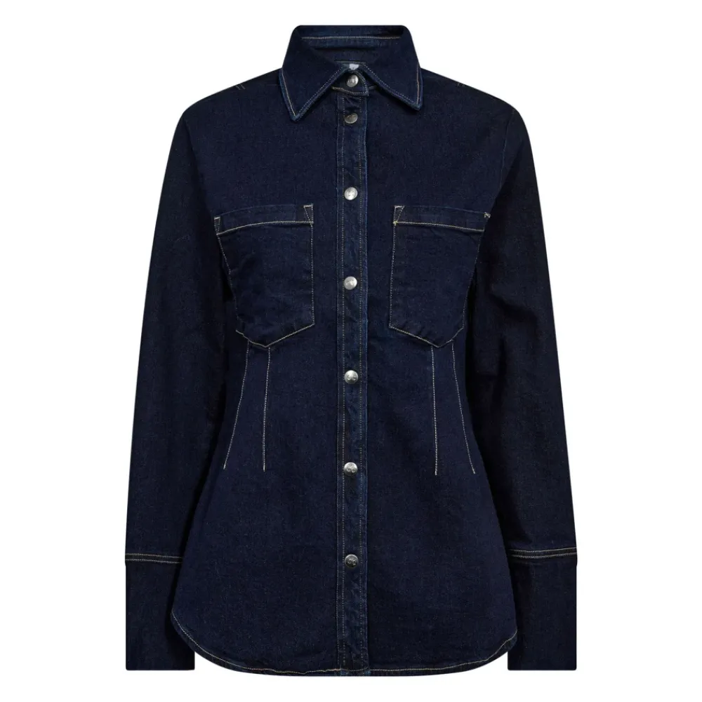 DAMES Co'Couture TheoCC Fitted Denim Shirt