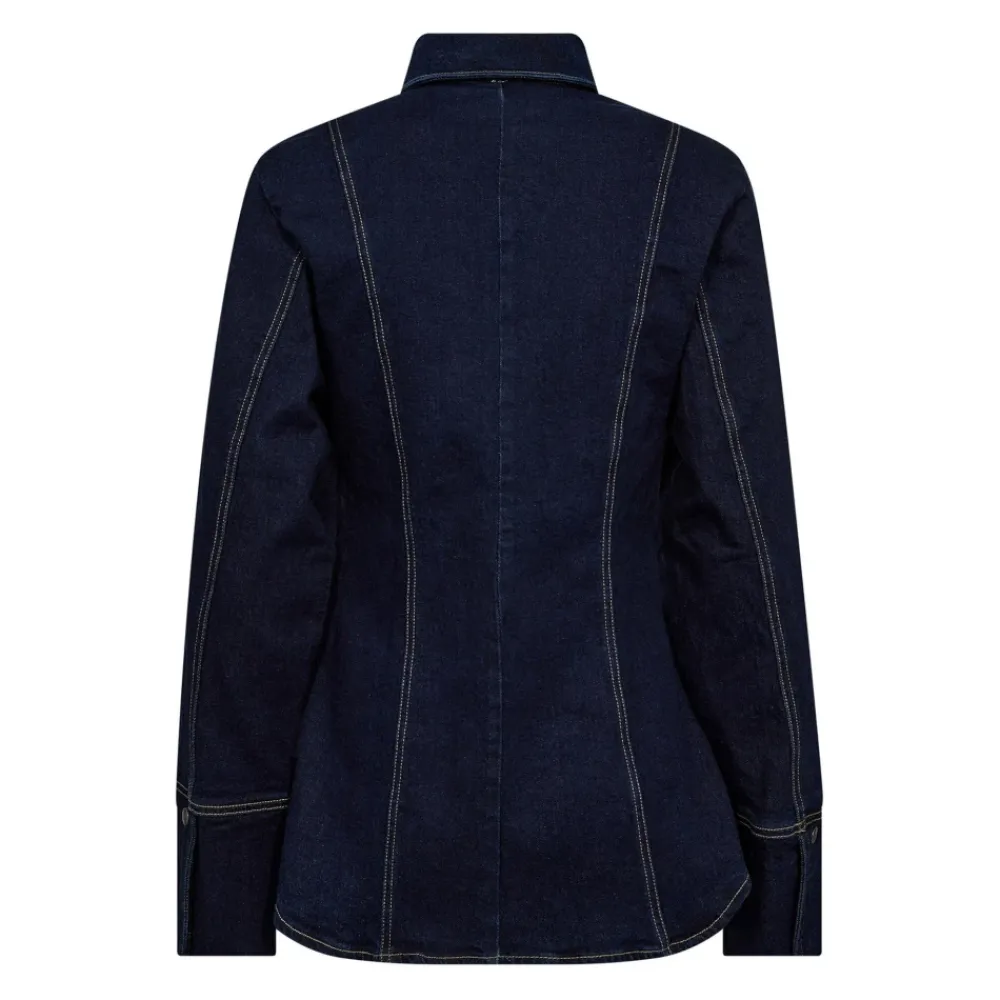 DAMES Co'Couture TheoCC Fitted Denim Shirt