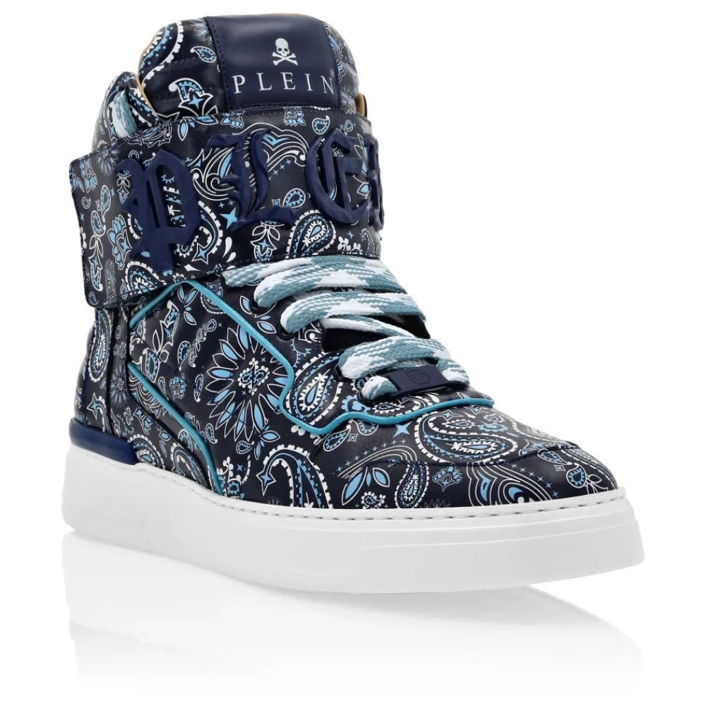 DAMES Philipp Plein Thunder Hi-Top Sneakers
