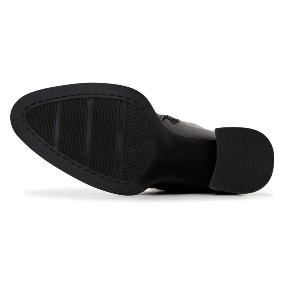 DAMES Cesare Gaspari Tijdloze Leren Klassieke Laarzen