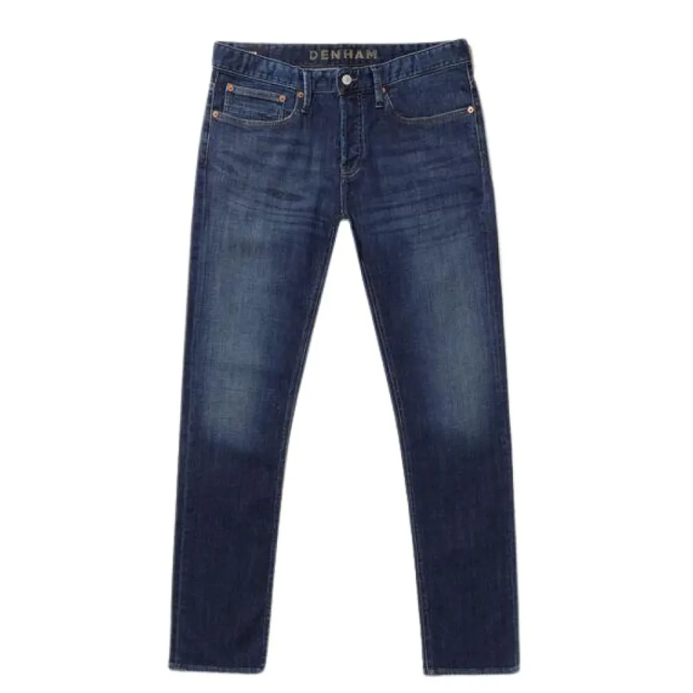 Heren Denham Tijdloze Slim Fit Donkere Jeans