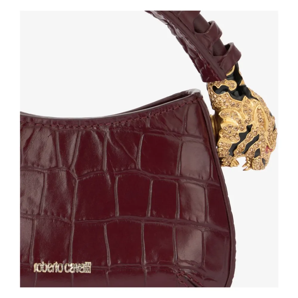 DAMES Roberto Cavalli Tijgerkop Hobo Tas