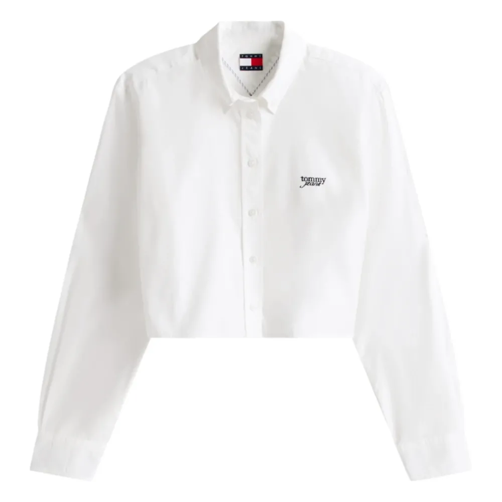 DAMES Tommy Jeans Blouses^TJW Reg Crop Stripe