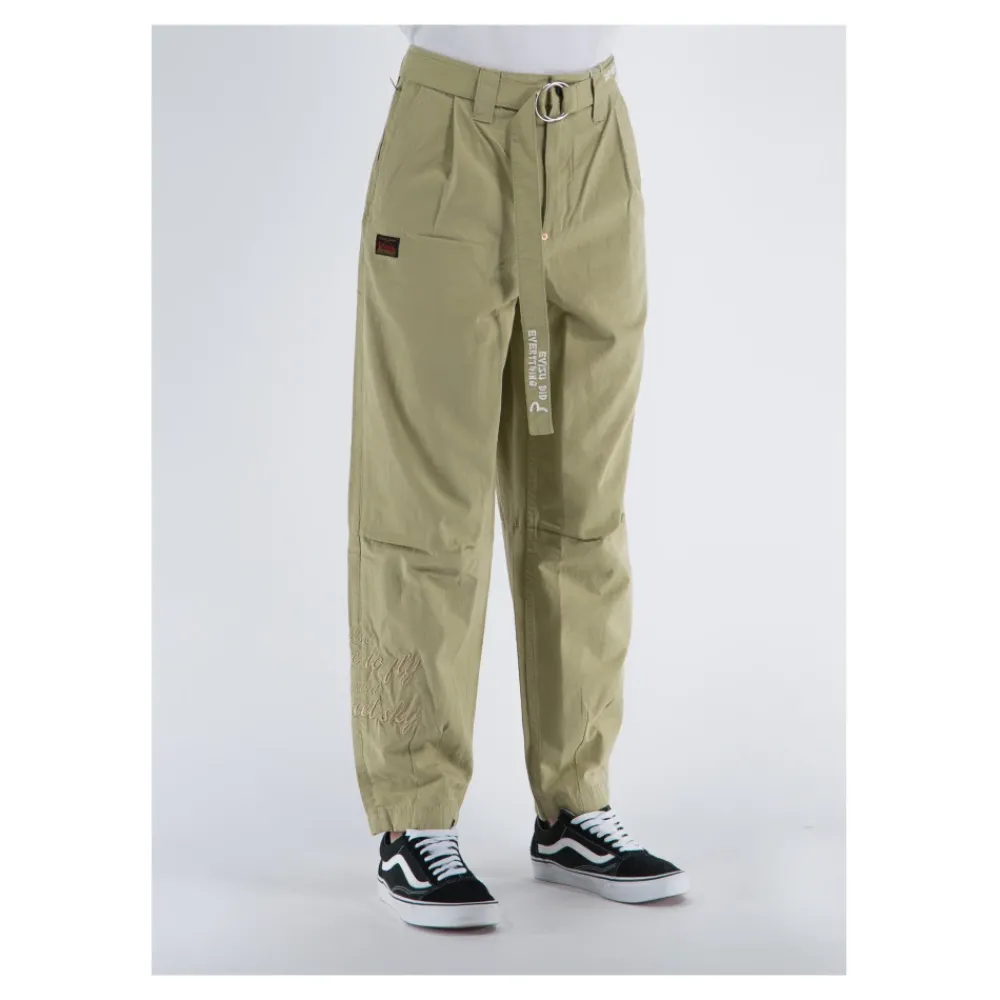 Heren Evisu Broeken^Tone on Tone Slogan Katoenen Broek