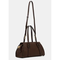 DAMES Twinset Schoudertassen^Top Case met Ovale T