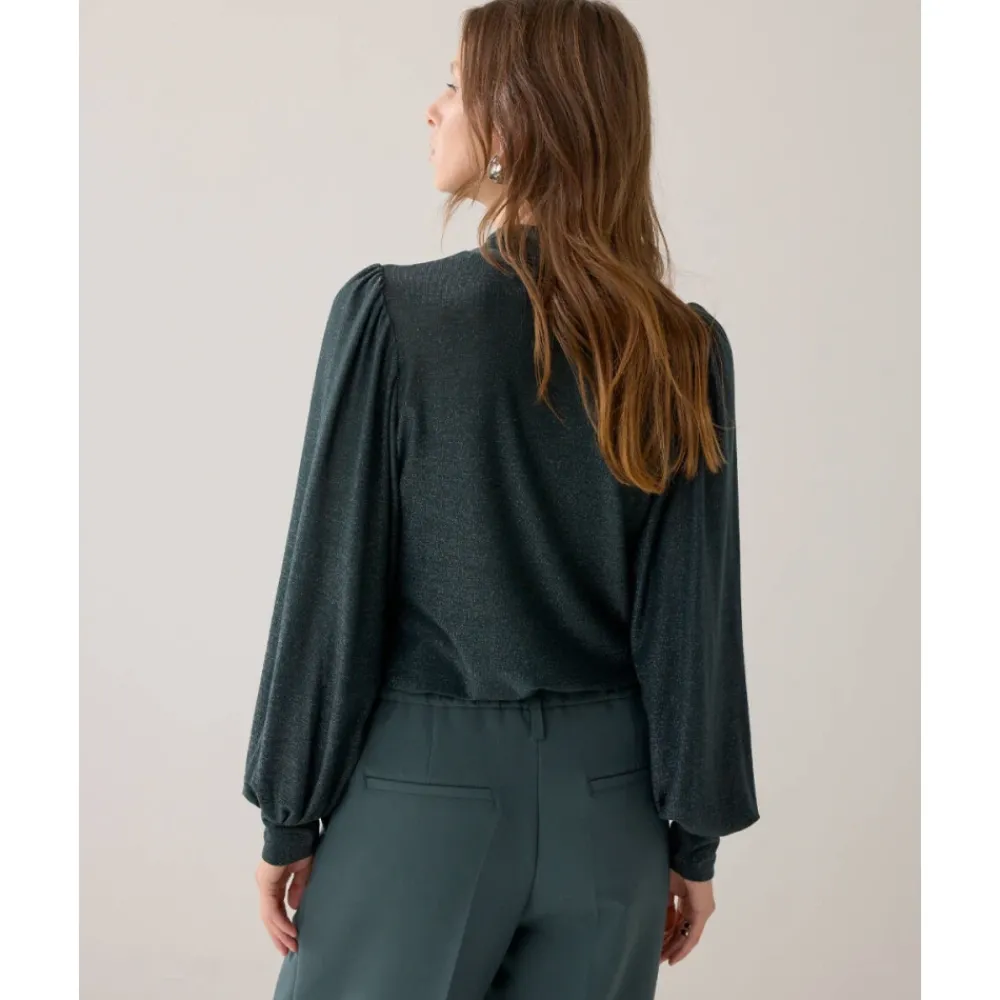 DAMES Summum Woman Blouses^Top lange mouw 3s5235-30644