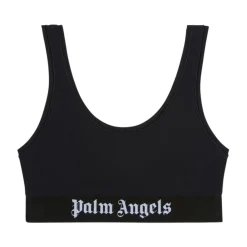Palm Angels Top met logo-print