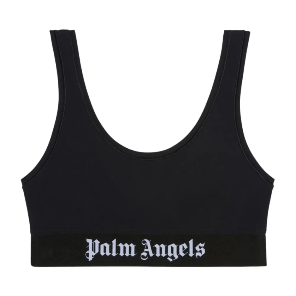 Palm Angels Top met logo-print
