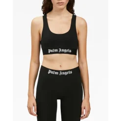 Palm Angels Top met logo-print