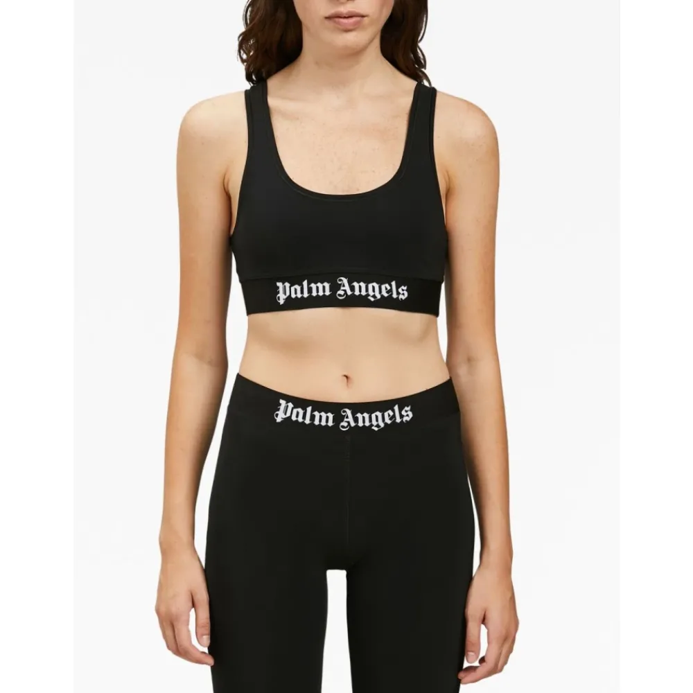 Palm Angels Top met logo-print