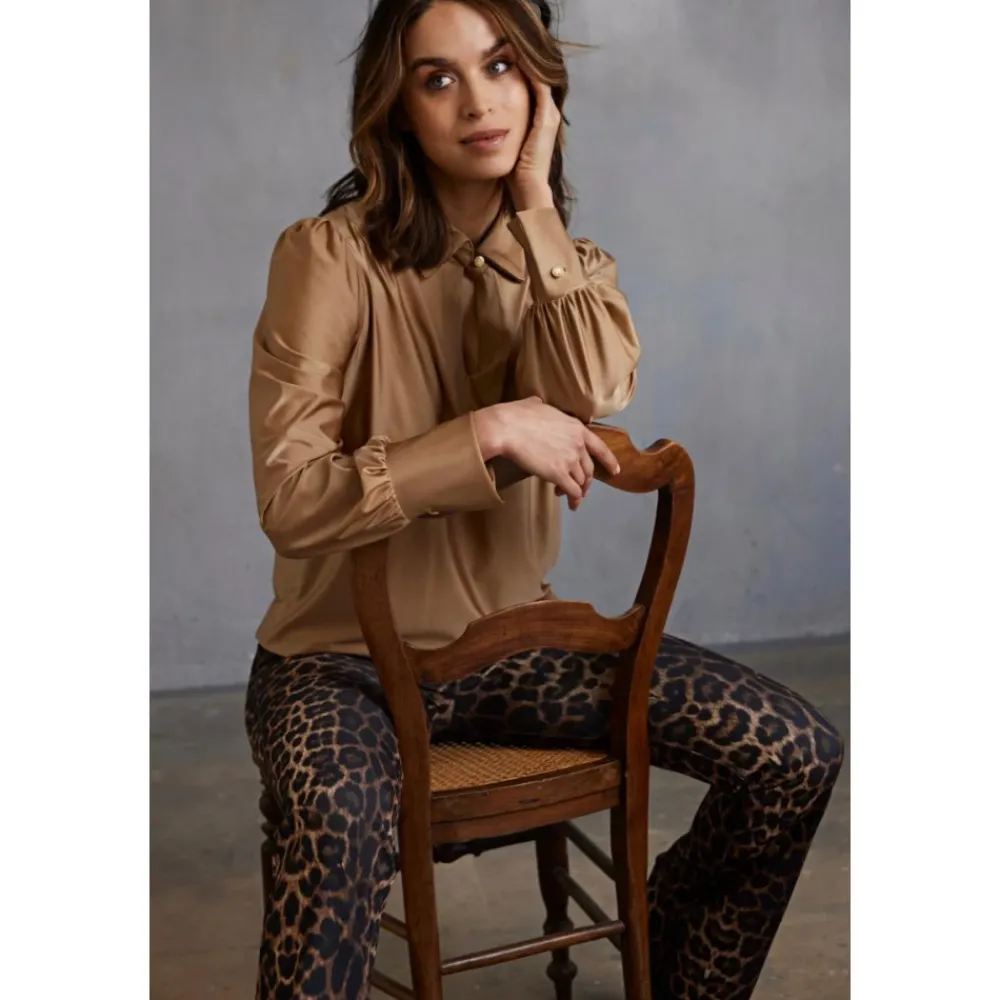 DAMES Helena Hart Top Seda Glans