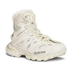 Balenciaga Track Hike Fur Sneaker Boots