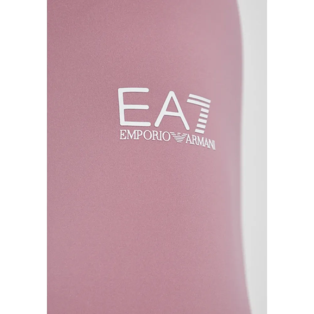 Emporio Armani EA7 Trainingsbroeken^Trainingshort met bedrukt logo