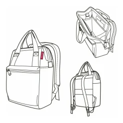 DAMES Reisenthel Rugzakken^Travelling Allrounder R Rugzak 40 cm