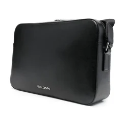 Heren Baldinini Tassen^Trend Kalfsleren Messenger Bag