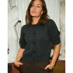 DAMES Neo Noir Truien & Vesten^Trudy Deco Gebreid Vest