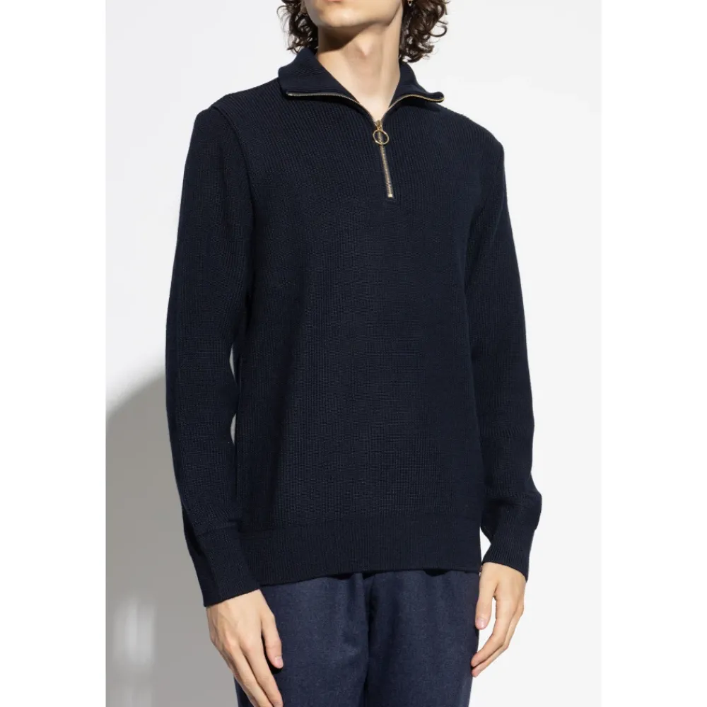 Heren Paul & Shark Trui met ritssluiting halslijn