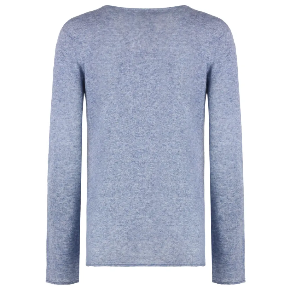 DAMES THE (Alphabet) Trui van zijde-cashmere mix