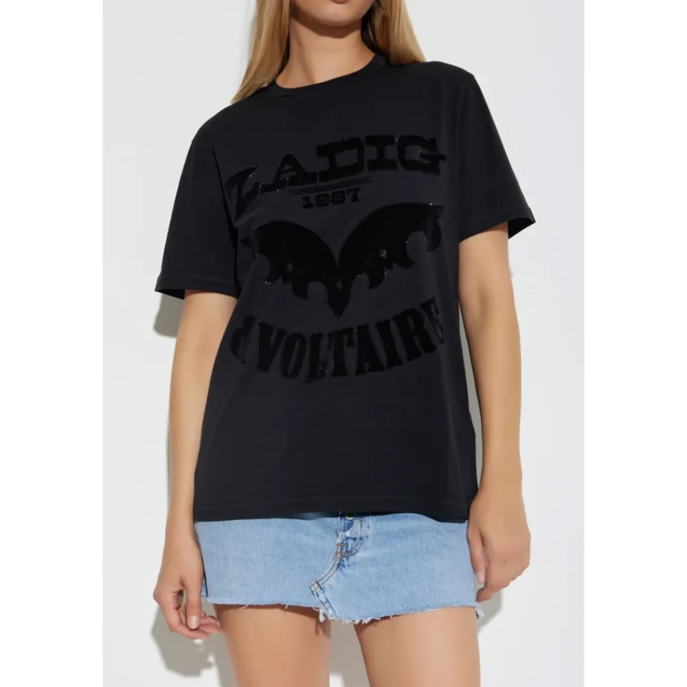 DAMES Zadig & Voltaire T-shirt Edwin