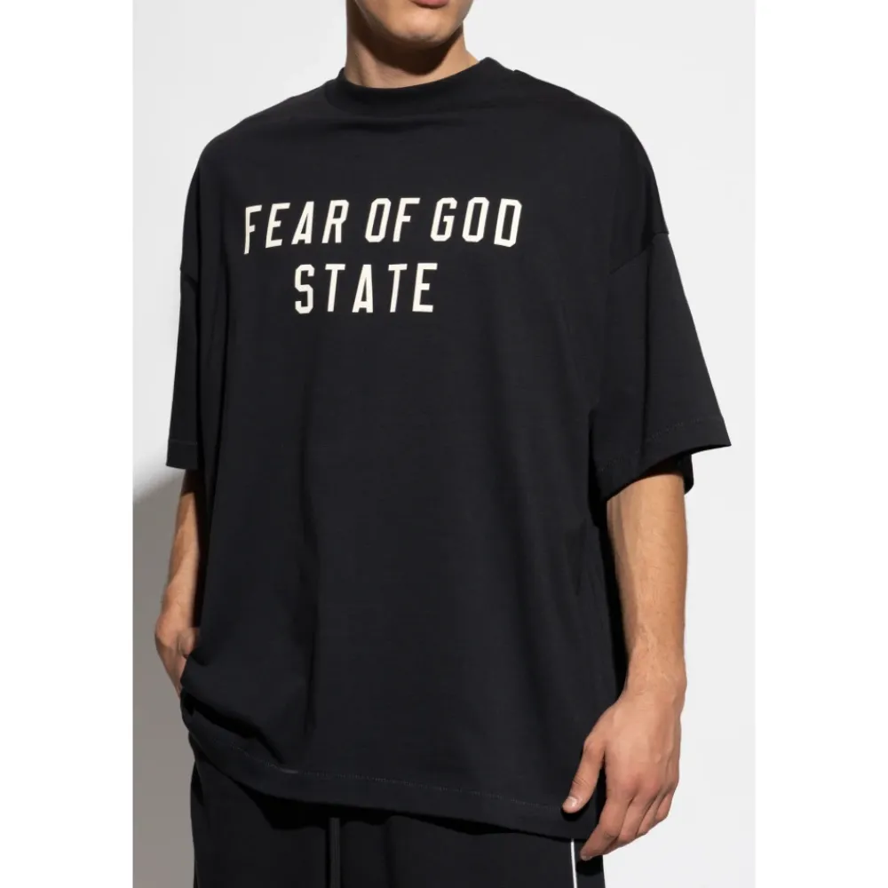 Heren Fear Of God T-shirt met bedrukt logo