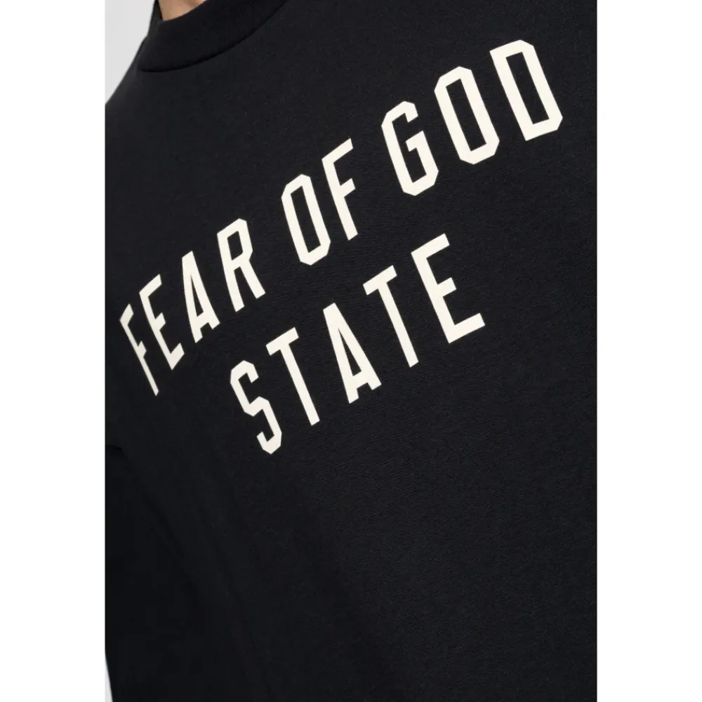 Heren Fear Of God T-shirt met bedrukt logo