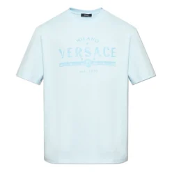 Heren Versace Shirts^T-shirt met bedrukt logo