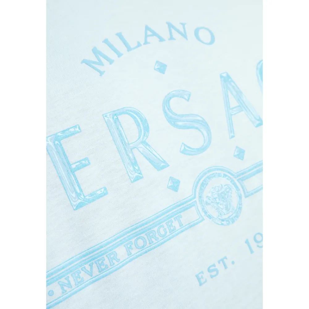 Heren Versace Shirts^T-shirt met bedrukt logo