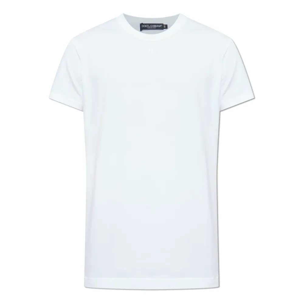 Heren Dolce & Gabbana T-shirt met geborduurd logo