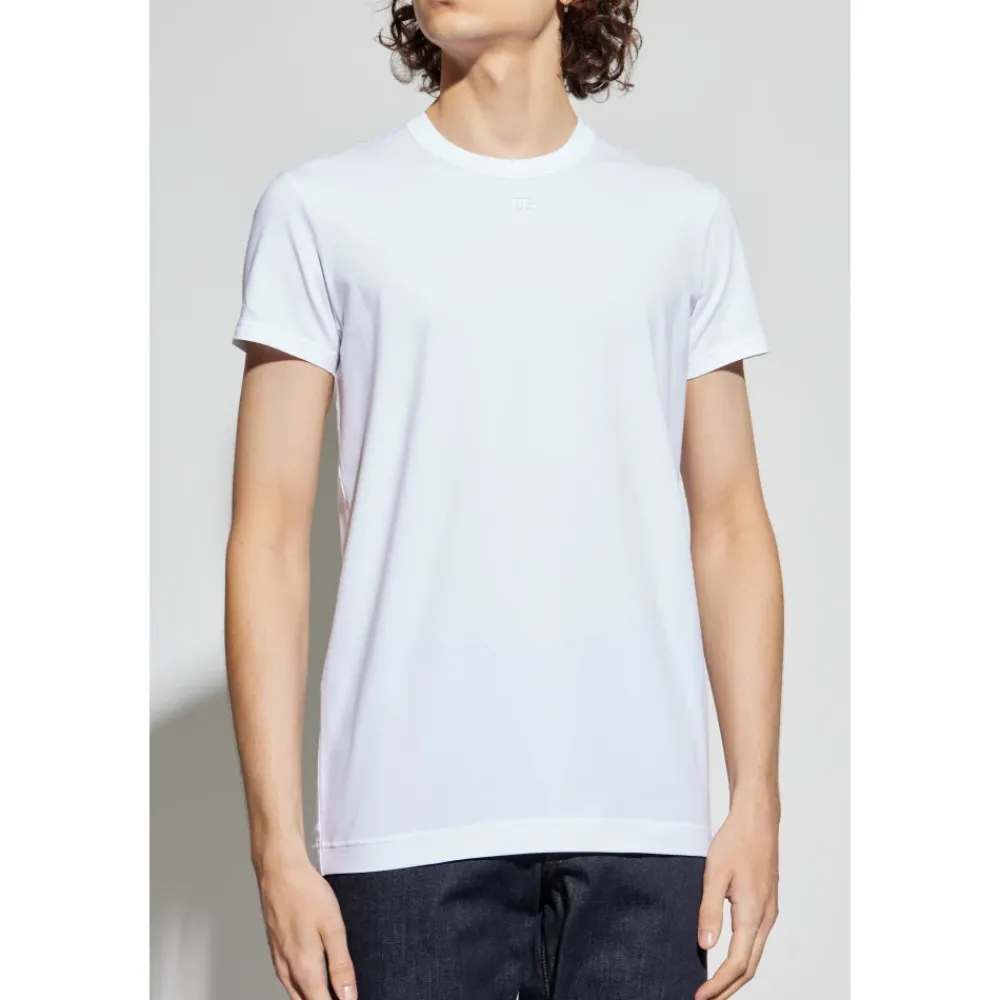 Heren Dolce & Gabbana T-shirt met geborduurd logo