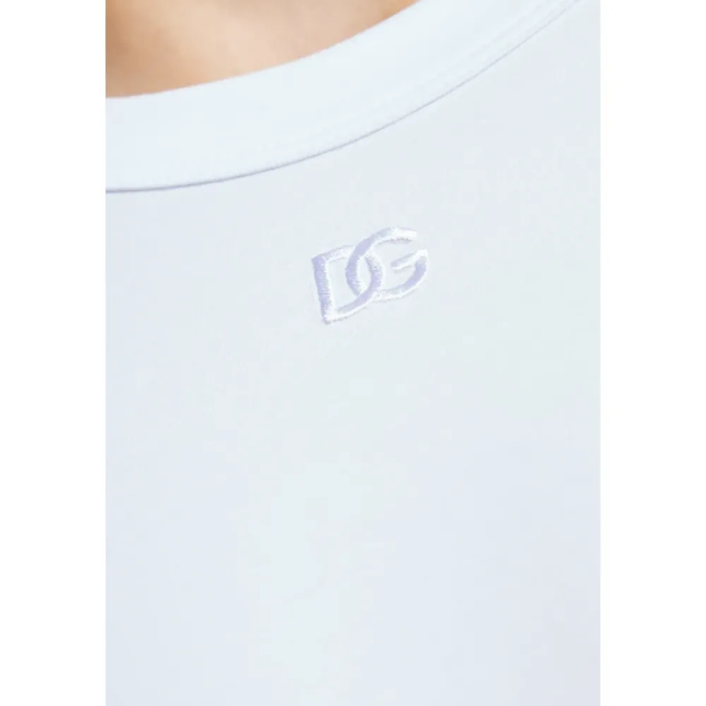 Heren Dolce & Gabbana T-shirt met geborduurd logo