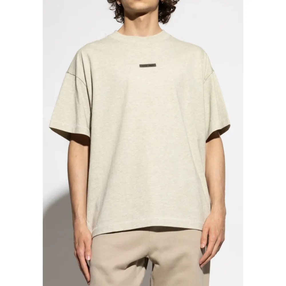 Heren Fear Of God T-shirt met logo