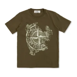 Stone Island T-shirt met Logo