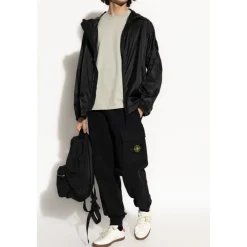 Heren Stone Island T-shirt met logo