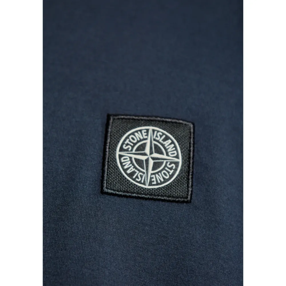 Heren Stone Island T-shirt met logo