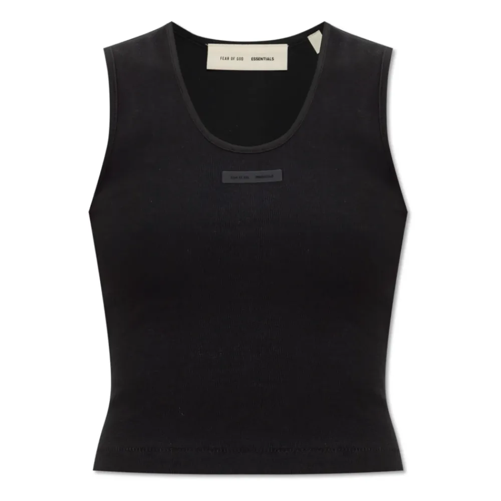 DAMES Fear Of God T-shirt met logo