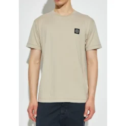 Heren Stone Island Shirts^T-shirt met logo