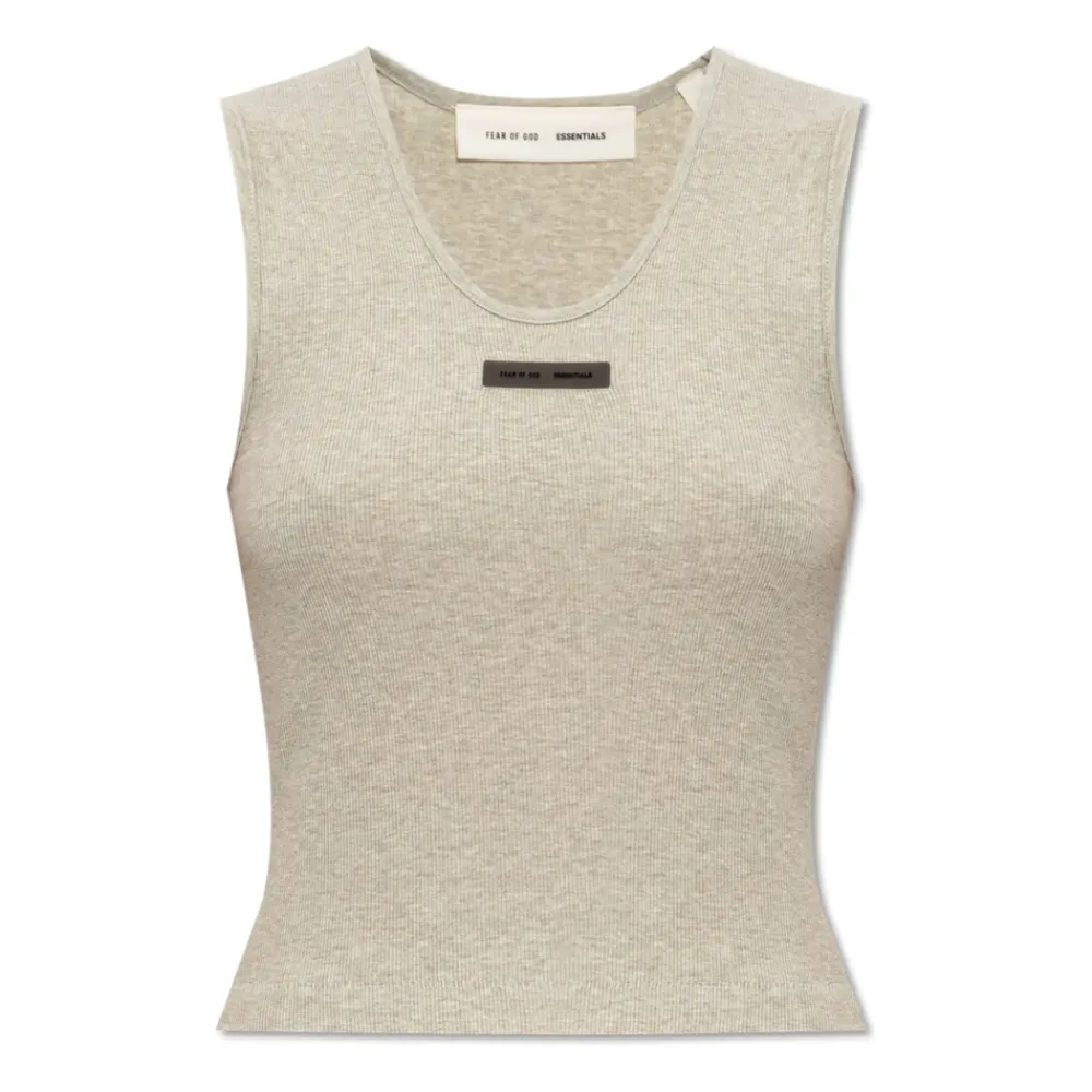 DAMES Fear Of God T-shirt met logo