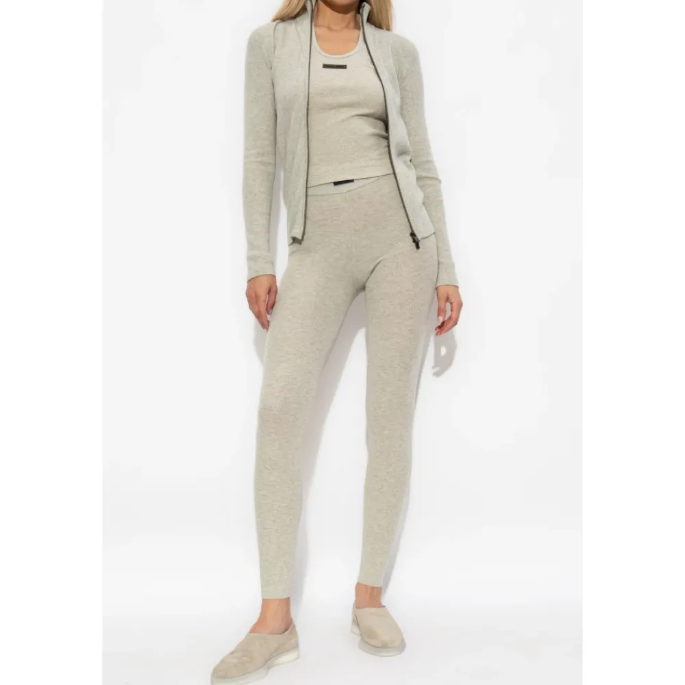 DAMES Fear Of God T-shirt met logo