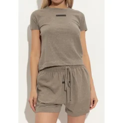 DAMES Fear Of God Shirts^T-shirt met logo