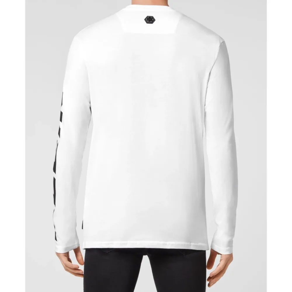 Heren Philipp Plein T-shirt met Ronde Hals