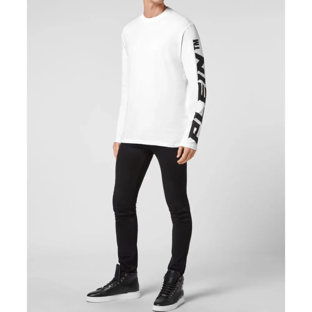 Heren Philipp Plein T-shirt met Ronde Hals