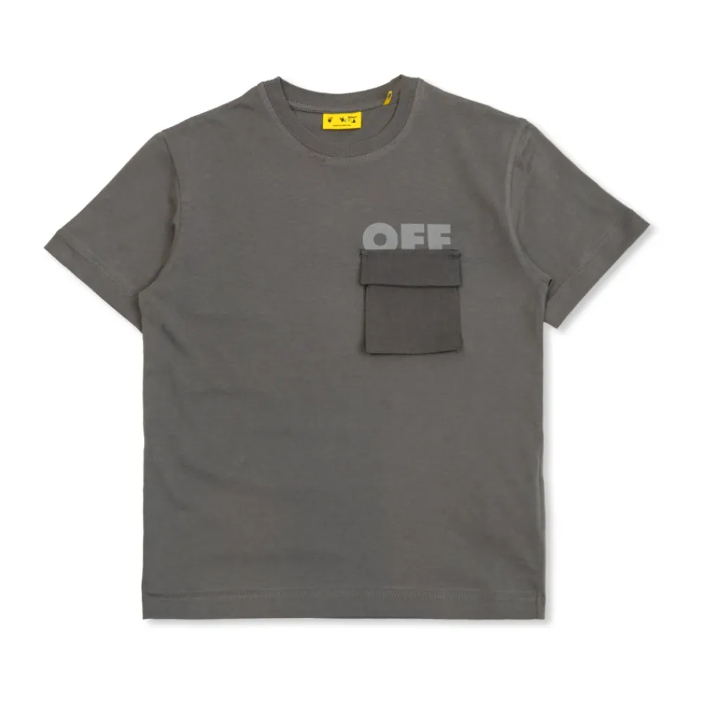 Off White Bovenkleding^T-shirt met zak