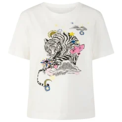 DAMES Marc Cain T-Shirt mit Applikationen