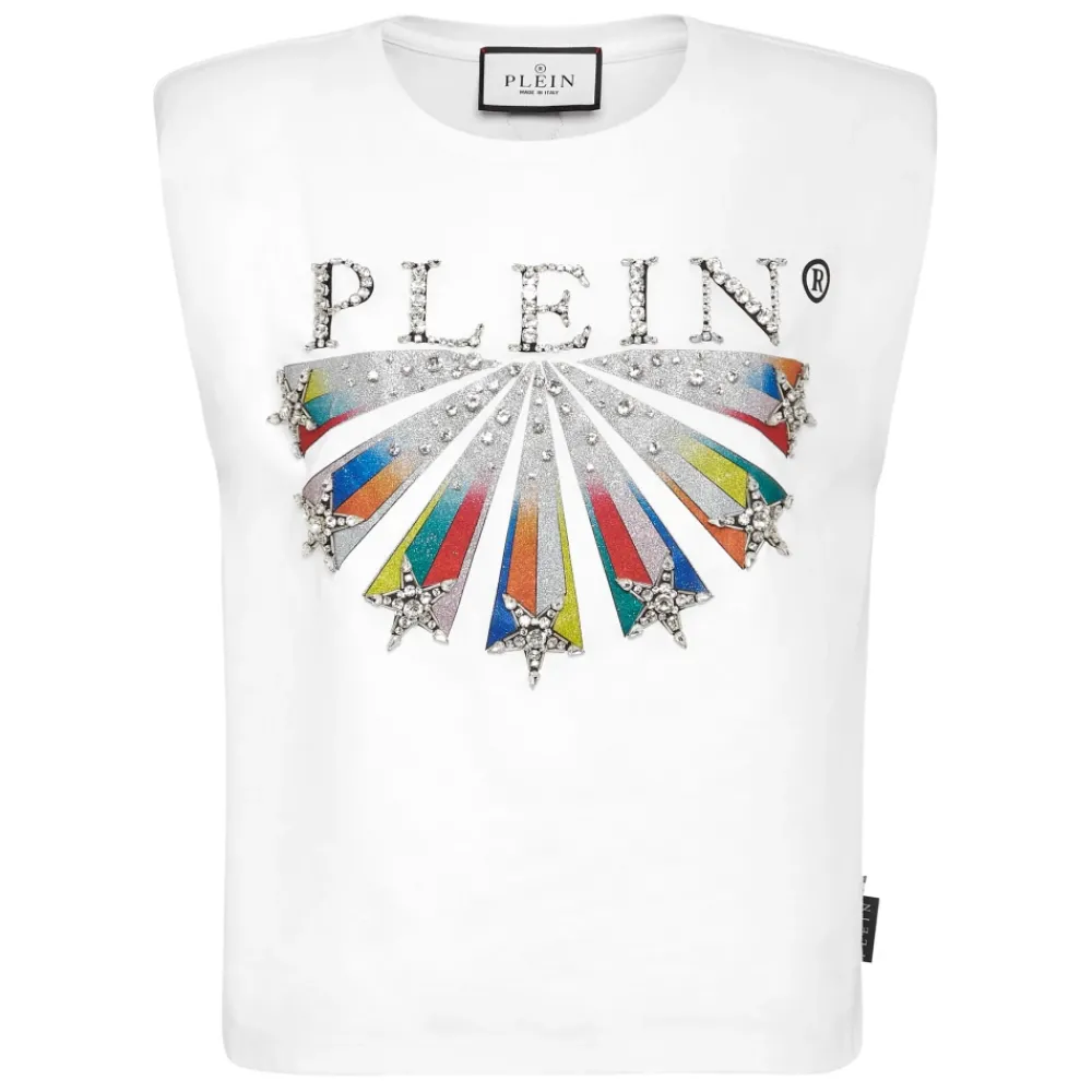 DAMES Philipp Plein Shirts^T-Shirt Ronde Hals