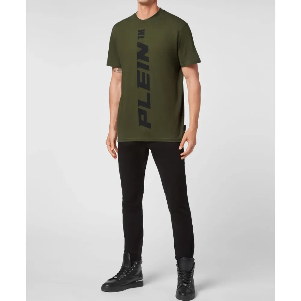 Heren Philipp Plein Shirts^T-Shirt Ronde Hals