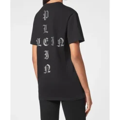 DAMES Philipp Plein Shirts^T-Shirt Ronde Hals Gothic Plein