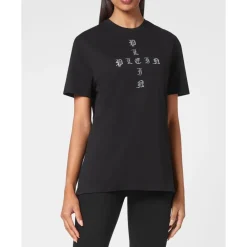 DAMES Philipp Plein Shirts^T-Shirt Ronde Hals Gothic Plein