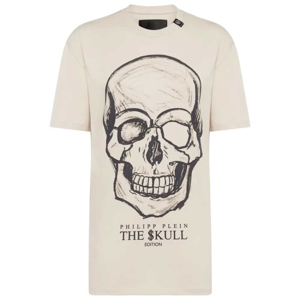DAMES Philipp Plein Shirts^T-Shirt Ronde Hals SKULL