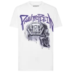 Heren Philipp Plein Shirts^T-Shirt Ronde Hals SKULL